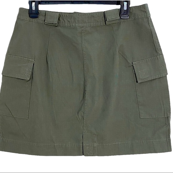 Route 66 Green Cargo Mini Skirt, Size 12 - Picture 2 of 10
